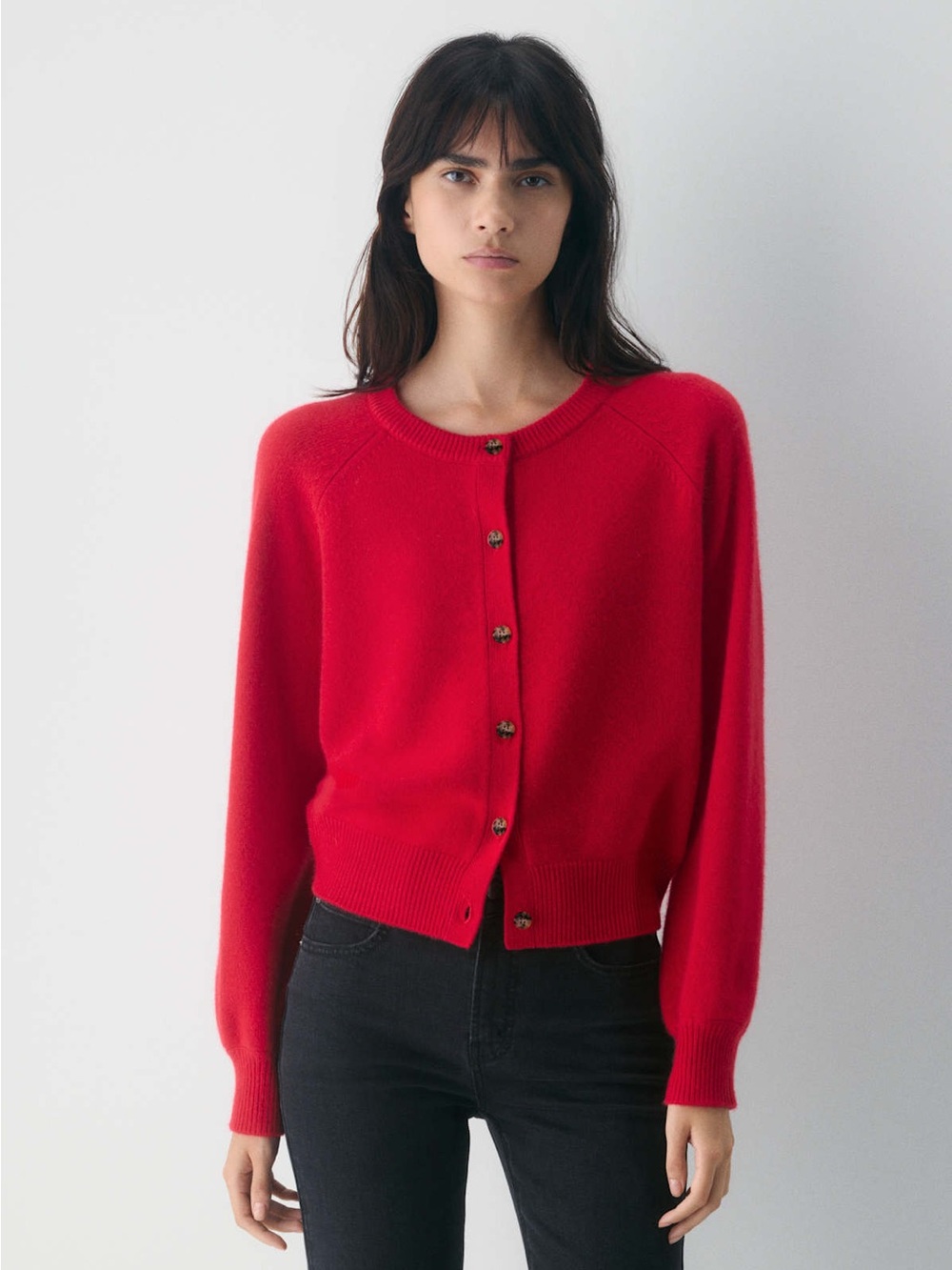 Aritzia Wilfred Essential Wool Cashmere London Cardigan